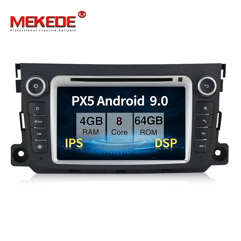 Cheap PX5 4GB+64GB Android 9.0 Car multimedia player for Mercedes/Benz Smart Fortwo 2011 2012 2013 2014 with DSP IPS car radio navi 0 Cheap PX5 4GB+64GB Android 9.0 Car multimedia player for Mercedes/Benz Smart Fortwo 2011 2012 2013 2014 with DSP IPS car radio navi 0