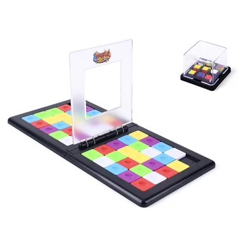 

48 Color Digital Game Magic Block 3D Games Puzzles Square Race Square Board Kids Education Toy