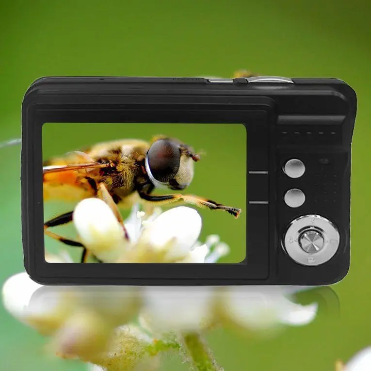 2,7 дюймов Tft Lcd Hd 720P 18Mp Цифровая видеокамера 8X Zoom Anti-Shake Us Plug