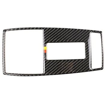 

Reading Light Trim, Carbon Fiber Car Reading Light Control Panel Cover Trim Frame for Mercedes-Benz W212 W204 GLK CLS