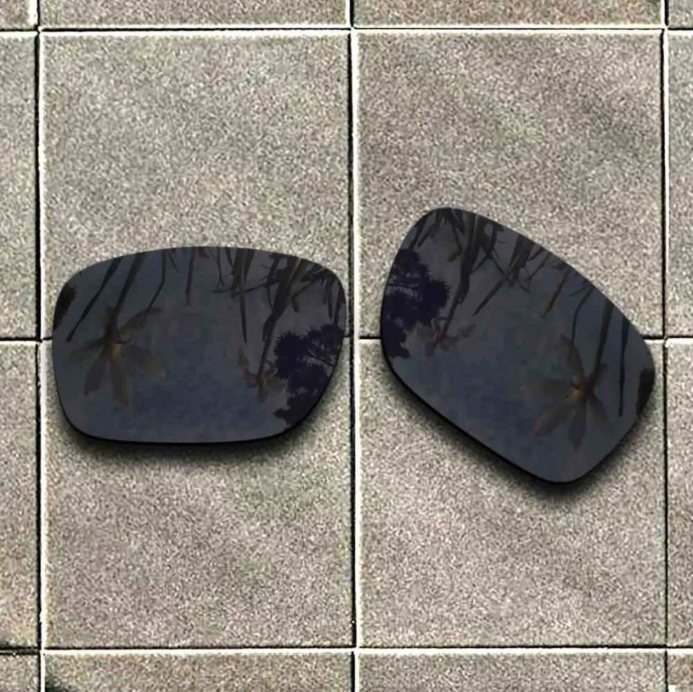 Черные поляризованные солнцезащитные очки Stealth Сменные линзы для оправы Oakley Holbrook
