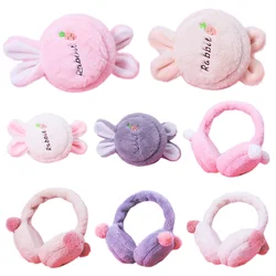 Plush Earmuffs Pom Poms Earcaps Fleece Rabbit Earmuff Animal Earmuffs For Girls Bunny Earmuff Elegant Winter Earmuffs