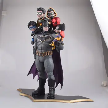 

DC Comics Batman Family Q-Master Diorama Statue Figure Toy Brinquedos Figurals Model toys collection Gifts