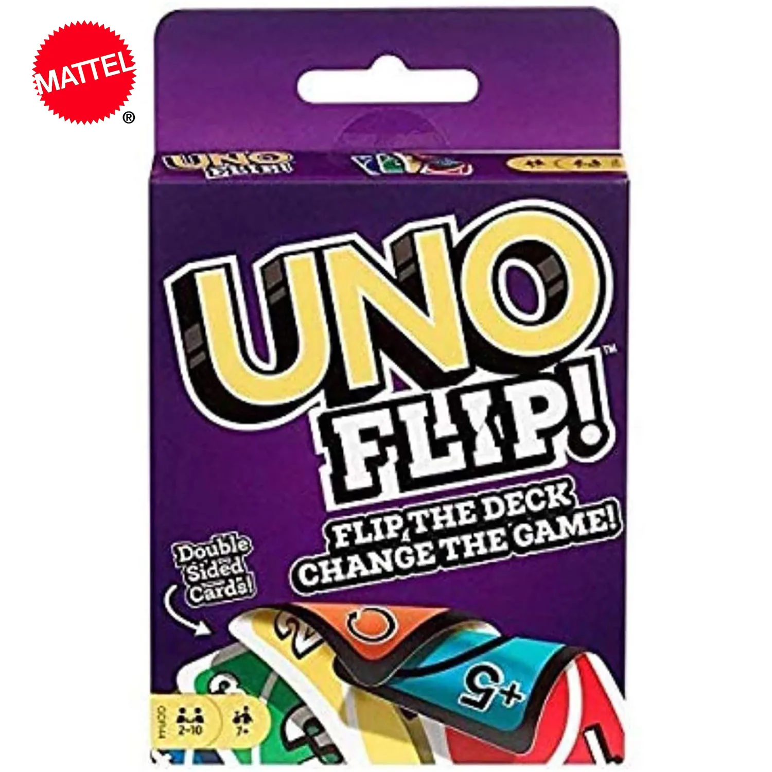 Topsale игра головоломка Mattel подлинный UNO: флип! Семья забавное развлечение