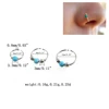 1Pcs Hinge Segment Nose Ring Fashion Retro Round Beads Nose Ring Nostril Hoop Body Piercing Fashion Jewelry ► Photo 2/6
