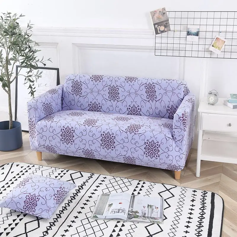 Sofa-slipcover плотная обертка все включено скольжению секционный эластичный Полный угловой диван крышка l-образный диван 1/2/3/4 местный 1 шт