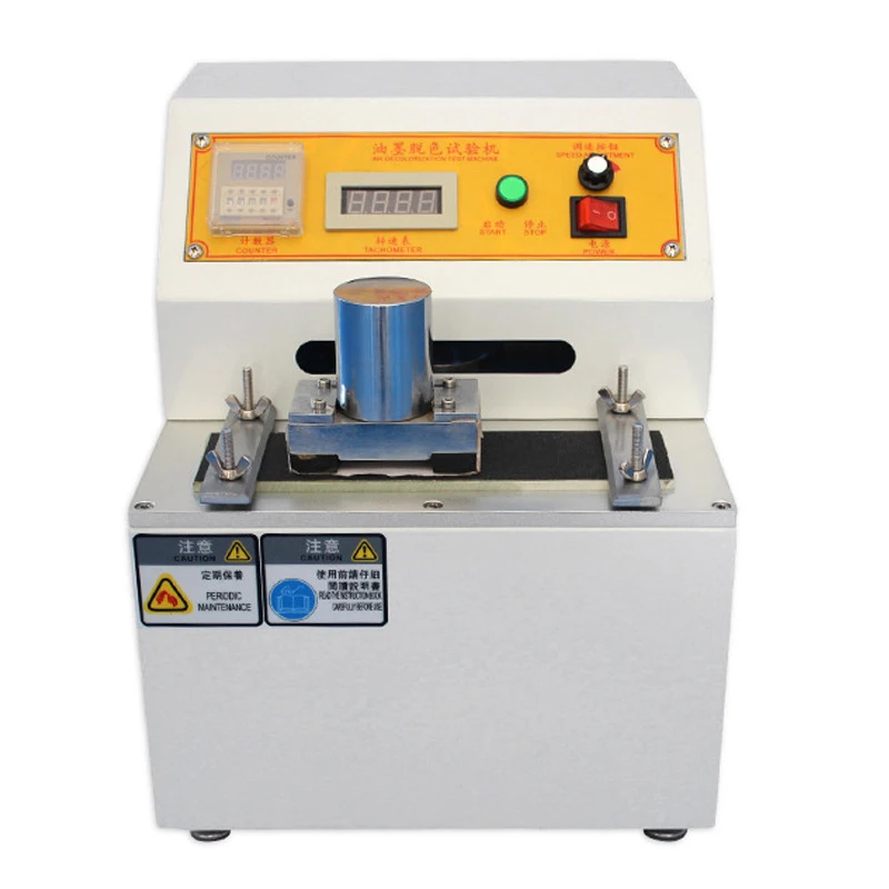 

Printing Ink Decolorization Tester Paint Abrasion Resistance Tester Decolorization Ink Test Friction Resistance Tester