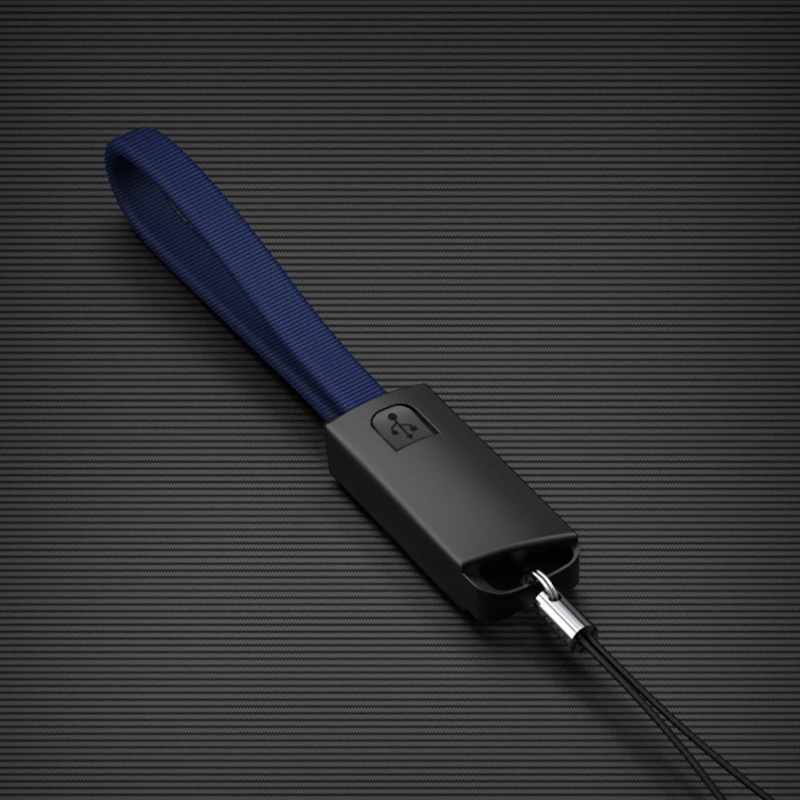 Брелок шнур Micro USB кабель для зарядки и передачи данных для samsung S7 Xiaomi Redmi Note 4 4x короткий Android Microusb кабель для быстрой зарядки