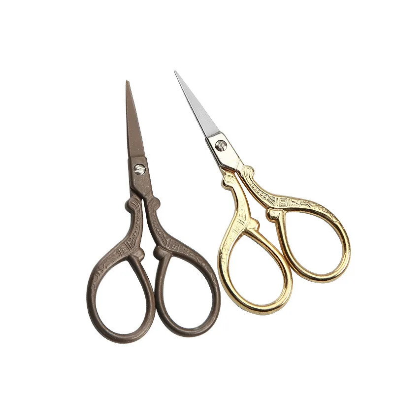 

Retro Small Scissors Tailor Scissors Vintage Classical Scissors DIY Handmade Scissors Household Tools Cross Stitch Crafts Art