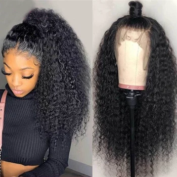 

Mongolian Kinky Curly Wigs For Women 150% Density Curly 360 Lace Front Wig BEAUDIVA Curly Wig Thick Lace Front Human Hair Wigs