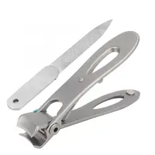 Маникюрные 2 шт Профессиональные кусачки для маникюра, триммер, пилочка для ногтей, набор для педикюра, маникюрный набор, набор для наращивания ногтей