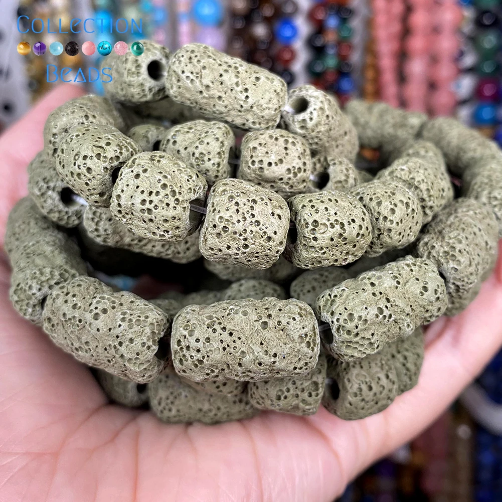 Lava Beads Bulk Natural Stones Beads for Jewelry Making Lava Stone Beads  Volcanic Bracelet DIY Beads Decoration Craft Kit - AliExpress