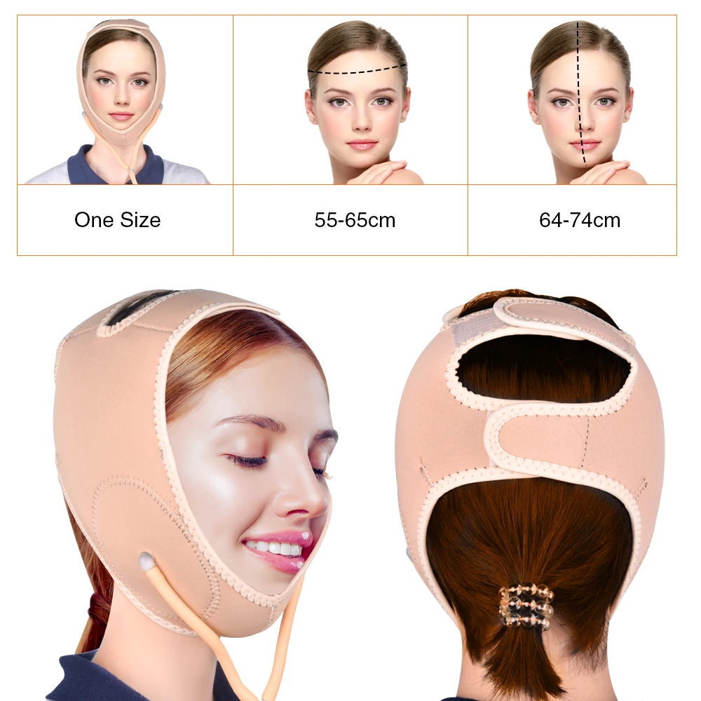 V-Line лицевой тонкий пояс Air press Lift Up Mask V-лицо и щеки подбородок, шея для похудения ремень тонкие пояса маски для лица повязка для похудения