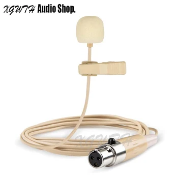Lavalier Lapel Microphone Omnidirectional Tie Clip on Condenser Mic for AKG Samson Wireless System Transmitter Body Pack 3 Pin
Lavalier Lapel Microphone Omnidirectional Tie Clip on Condenser Mic for AKG Samson Wireless System Transmitter Body Pack 3 Pin
