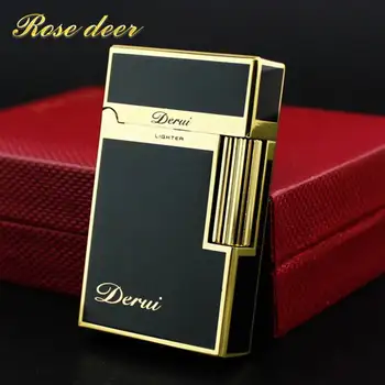 

Classic Vintage Gas Lighter Ping Sound Inflatable Windproof Cigar Cigarettes For Man