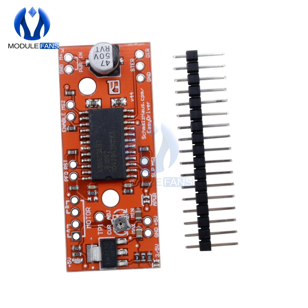 A3967 шаговый двигатель EasyDriver модуль драйвера двигателя V44 для Arduino разработки 3D