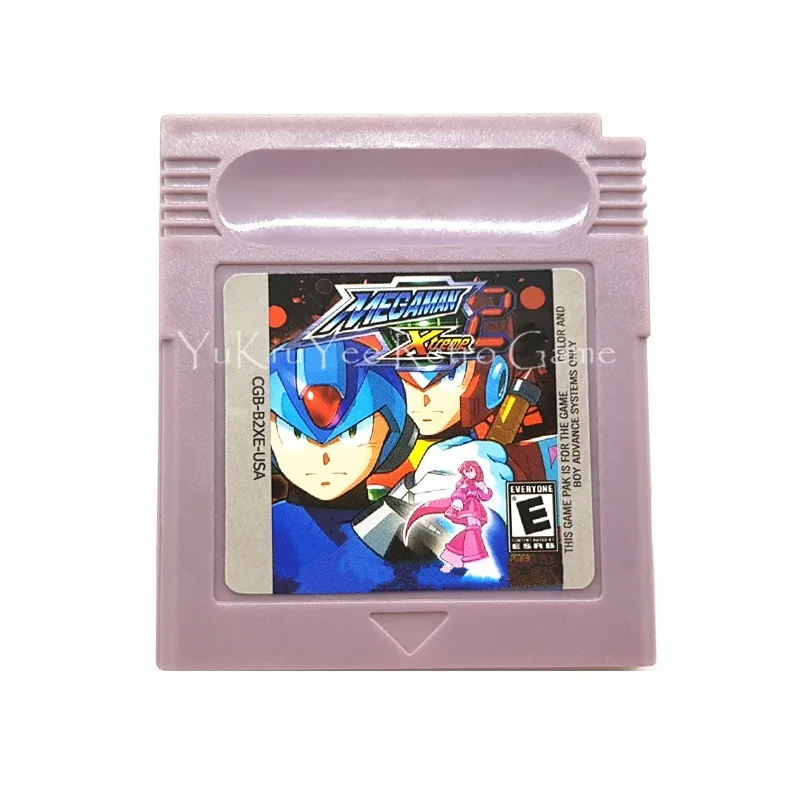 MegaManSeries картридж для видеоигр консольная карта для 16 бит портативная консоль английская версия