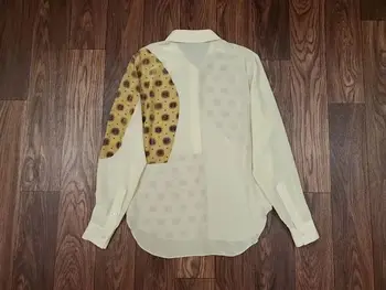 

Women Shirt 2019 Silk Print Shirt