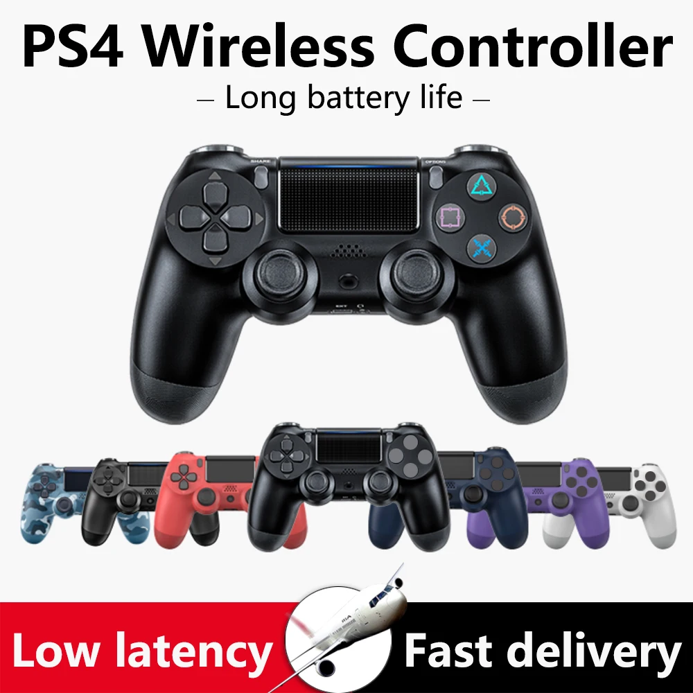Support Bluetooth Wireless Joystick for PS4 Controller Fit For mando for ps4 Console For Playstation Dualshock 4 Gamepad For PS3
