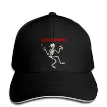 Social Distortion Skelly 1996 Топ винтажная репринтная бейсболка одна сторона Все snapback шляпа пиковая