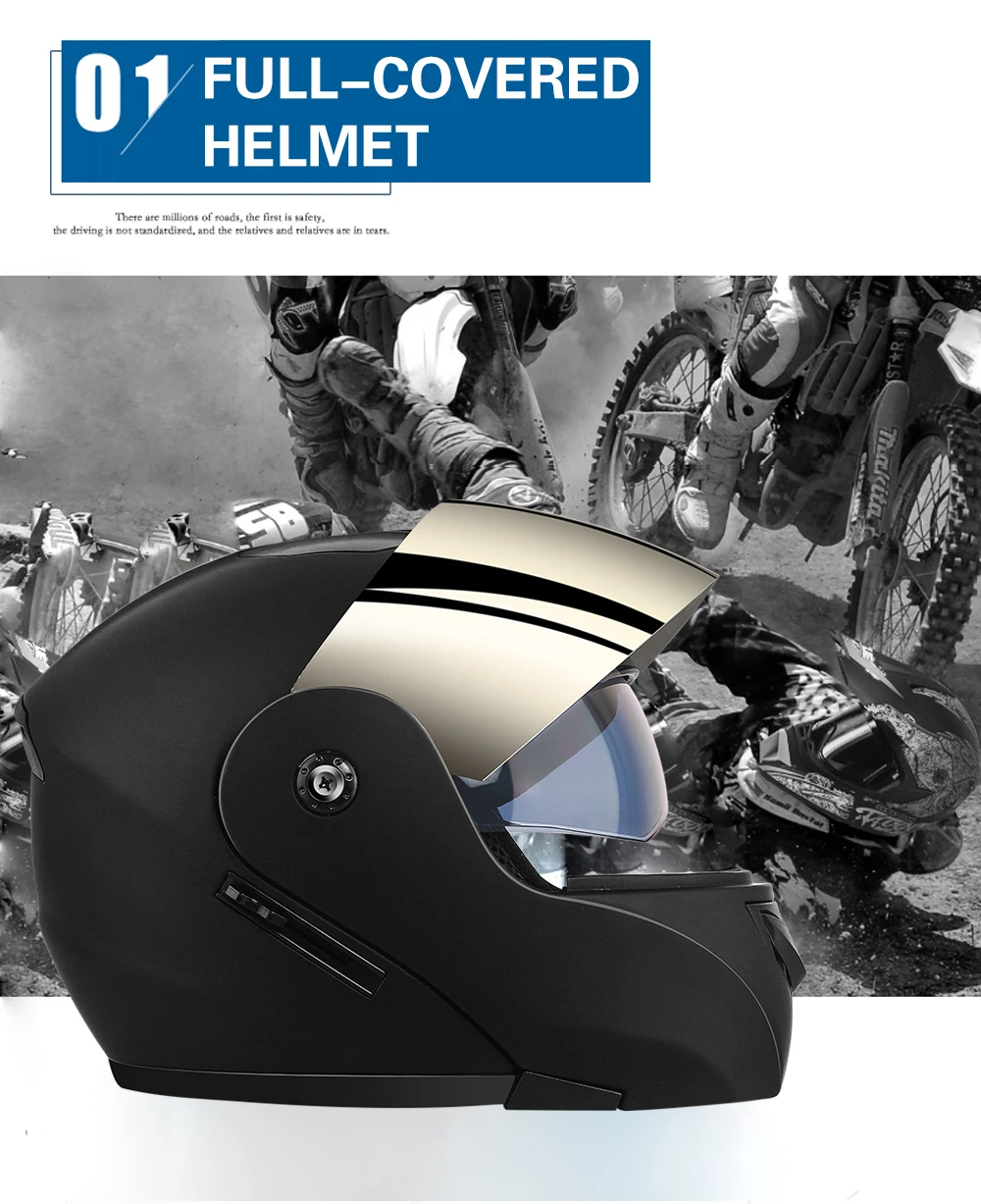 Профессиональный гоночный шлем модульный с двойными линзами мотоциклетный шлем полное лицо безопасные Шлемы Casco Capacete мотоциклетный шлем s m l