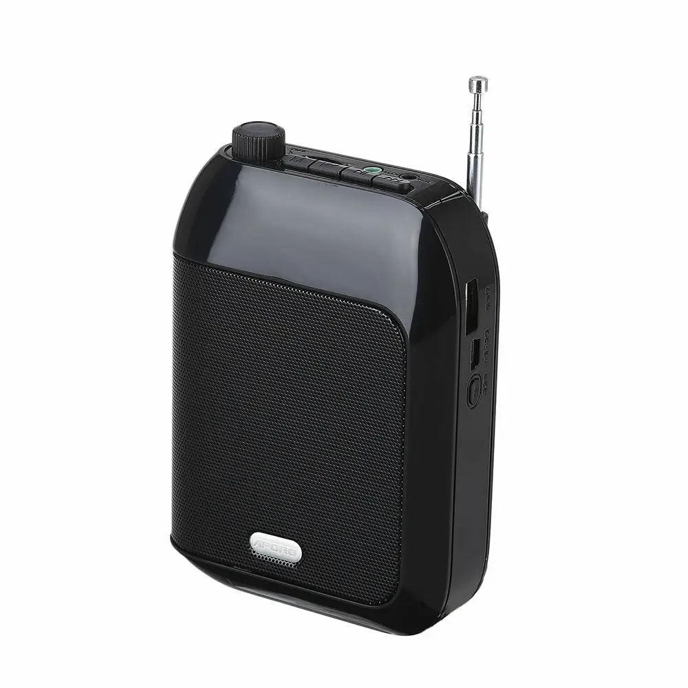 Aporo t9 15w Amplificador de Voz Alto-falante Rádio fm Função de Gravação sem Fio Micphone 87mhz108mhz para Reunião - Image 5