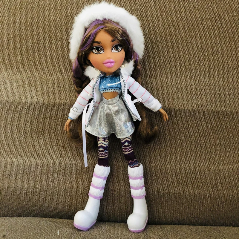 23 см модный BratzDoll большая девочка с розовыми волосами и большими глазами YASMIN красивый MGAdoll лучший подарок - Цвет: V