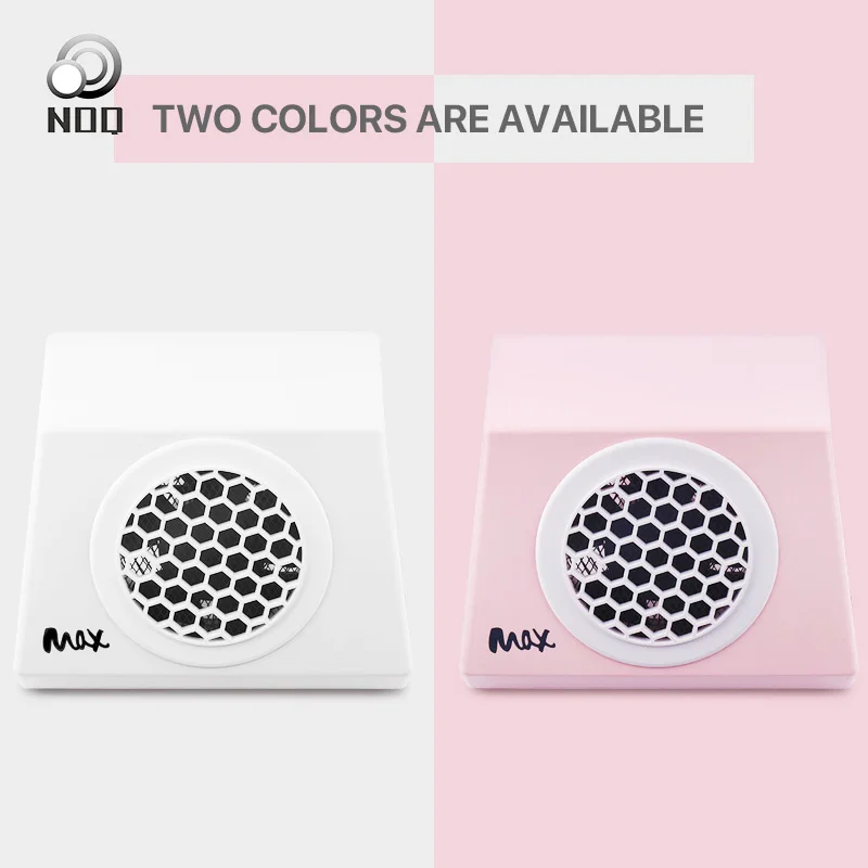 

Powerful Nail Dust Suction Collector 1Fans Max Big Vacuum Cleaner Manicure Tools with Dust Collecting Bags Nail Art Suction Pink