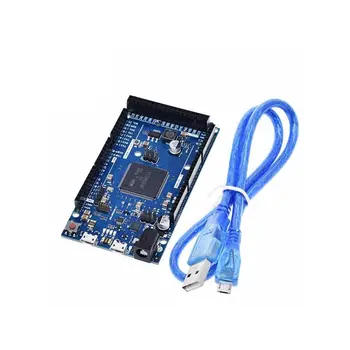 

A18-- For Arduino Due 2012 R3 ARM Version Main Control Board SAM3X8E 32-bit ARM Cortex-M3 / Mega2560 R3 Duemilanove with cable
