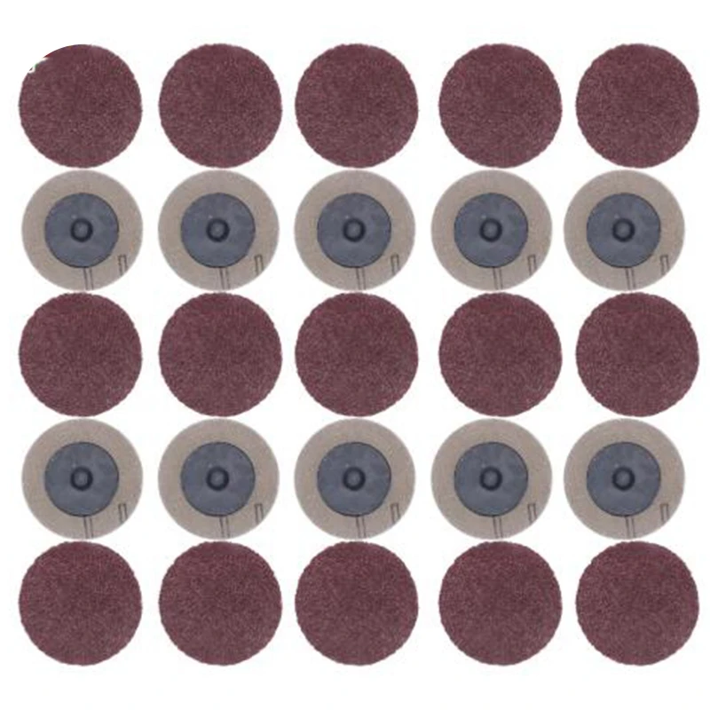 100Pcs Roloc 용 샌딩 디스크 50Mm 40 60 80 120 그릿 샌더 종이 디스..