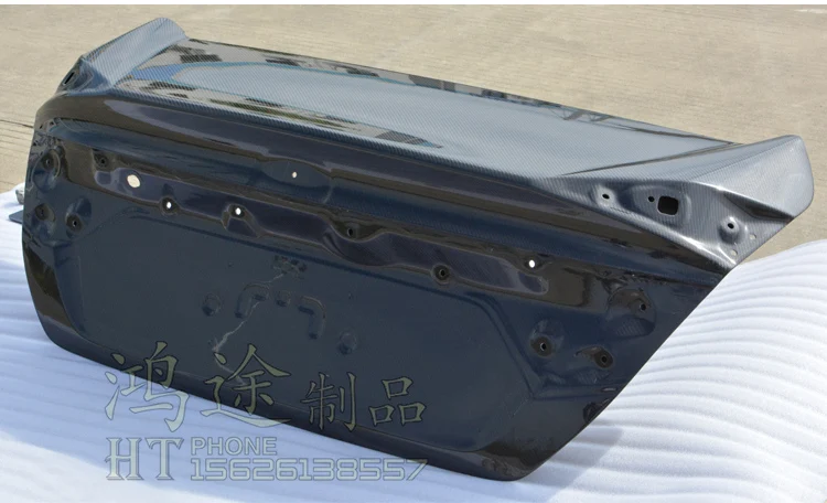 Подходит для honda civic 10 GEN модифицированный Карбон волокно заднее крыло задний спойлер заднего крыла