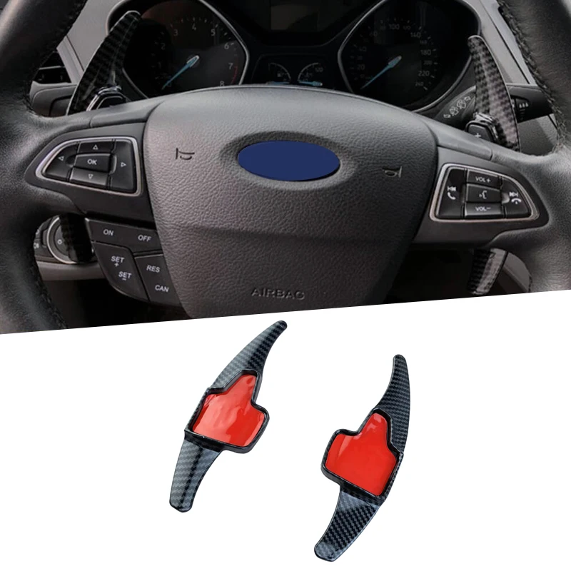 

For Ford Focus 2015-2020 For Ford Kuga 2015-2019 For EcoSport 2018 2019 ABS Shift Paddle Shifter Extension Car Gearbox sticker