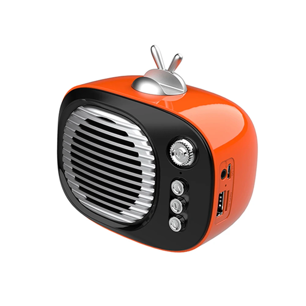 Винтажный Ретро Bluetooth динамик FM радио старомодный классический стиль