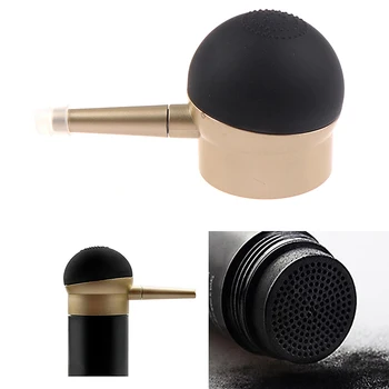 

1pcs Gold Hair Fiber Spray Applicator Pump Building Fiber Hair Loss Extensions Tool 10.5*5.5cm