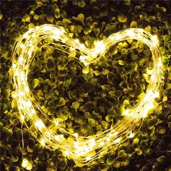 

100LED Music String Light Voice Control Copper Wire Holiday Party Decor Lamp Low Heat Radiation with Long Service Life