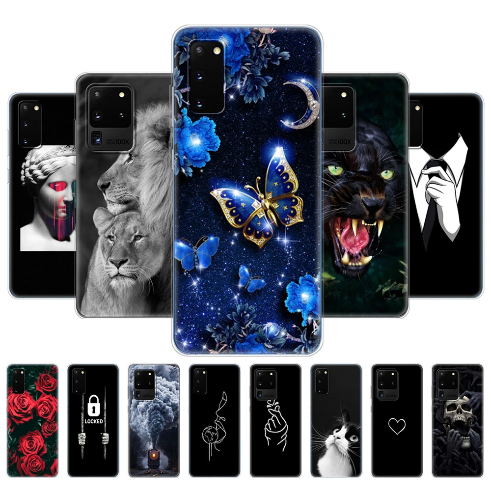 Per Samsung Galaxy S20 Custodia Cover In Silicone Tpu Per Samsung Galaxy S20 Plus Custodia Per Telefono Per Samsung Galaxy S20 Custodia Ultra S 20 Cat