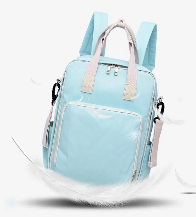 MOTOHOOD детские сумки для мамы пеленки сумка рюкзак розовый синий водонепроницаемый Материнство многофункциональная сумка мешок для