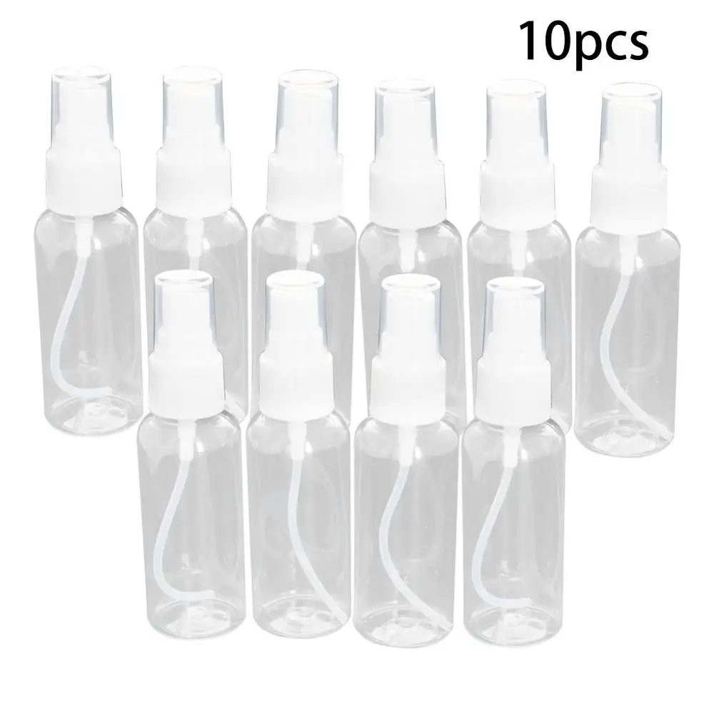 

Hot Portable 3pcs/10pcs/20pcs 30~80mL Plastic Small Watering Can Liquid Storage Container Transparent Bottle With A Hose