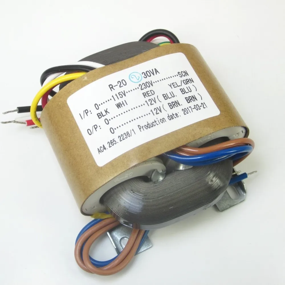transformador de audio r core para pre amplificador alta 05