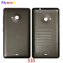 Новая задняя крышка для microsoft lumia nokia 535 задняя крышка для nokia N535 корпус батареи жесткий чехол без логотипа