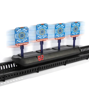 

New Voice Broadcast Electronic Scoring Auto Reset Shooting Digital Target for Water Gels Blaster Foam Darts Blaster