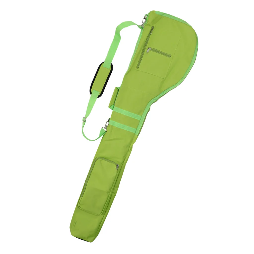 Golf Training Practice Pouch Bag Golf Travel Case Carry Protector for Golf Club Cover With Handle and Strap