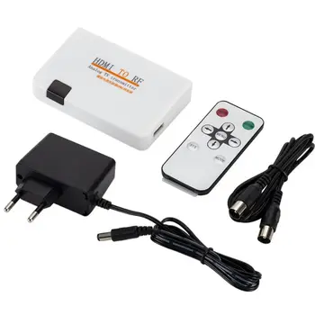 

HDMI To RF Coaxial Converter Box With Remote Control D08A