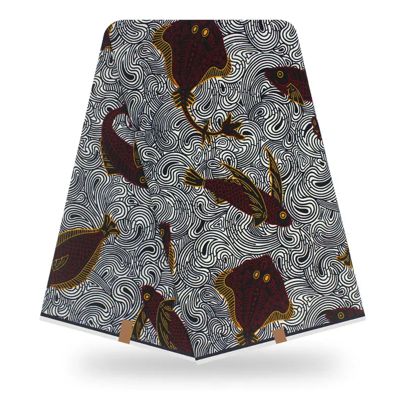 Настоящий воск Африканский принт ткань Высокое качество африканская ткань tissu воск Анкара африканская Анкара ткань