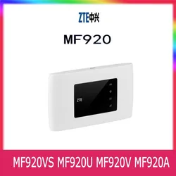 Novo desbloqueado zte mf920 série mf920vs mf920u mf920v mf920a 4g lte wifi hotspot roteador wlan 150 mbit/s modem pk mf90 mf910