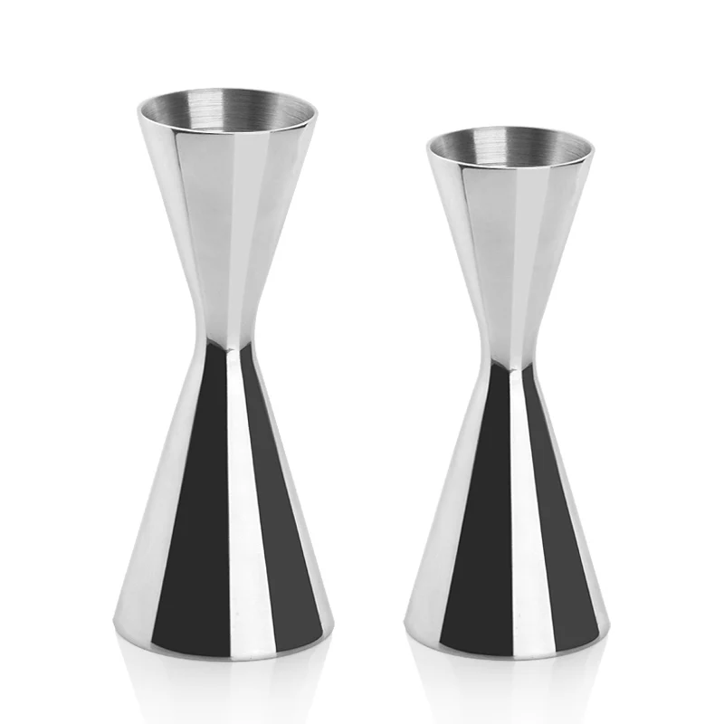 Kitchen Cooking Measuring Tools 30/45 30/60 Ml Stainless Steel Slender Waist Cocktail Double Jigger Cup | Дом и сад