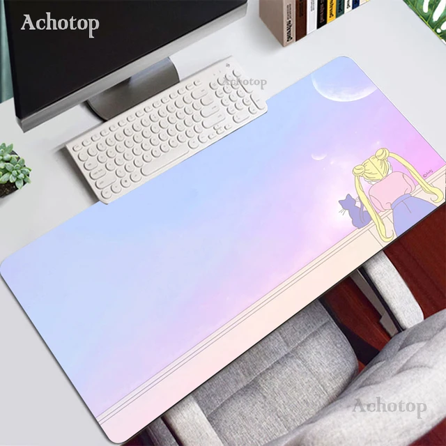 Kawaii Large Mousepad Game Mouse Pad Gamer Big Mouse Mat Cute PC Computer XXL Mouse Carpet Surface Mause Pad Keyboard Desk Mat 6