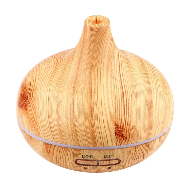 Mini Essential Oil Expansion Incense 235 Ml Wood Grain Incense Atomizing Humidifier USB Aroma Diffuser 400 Ml Colorful Light Mut