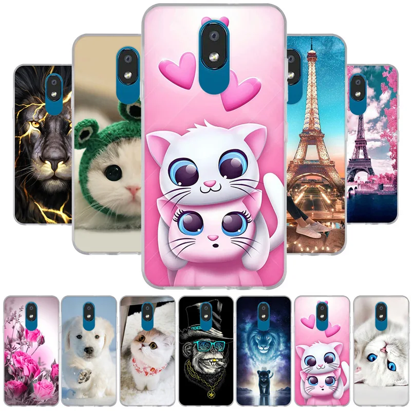 Для LG K30 2019 чехол 5 45 "Мультяшные силиконовые чехлы для X2 Prime 2 Arena Aristo 4/4 Plus задняя