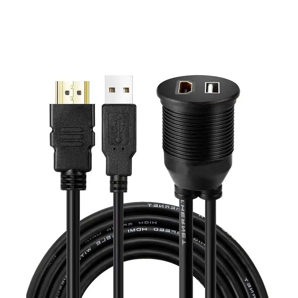 Кабель USB2.0 провод 1 м Automoble электронные аксессуары мотоцикл корабль приборной панели USB кабели